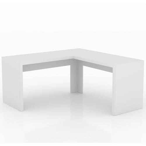 imagem-Mesa para Escritório Angular Tecno Mobili ME4116 - Branco