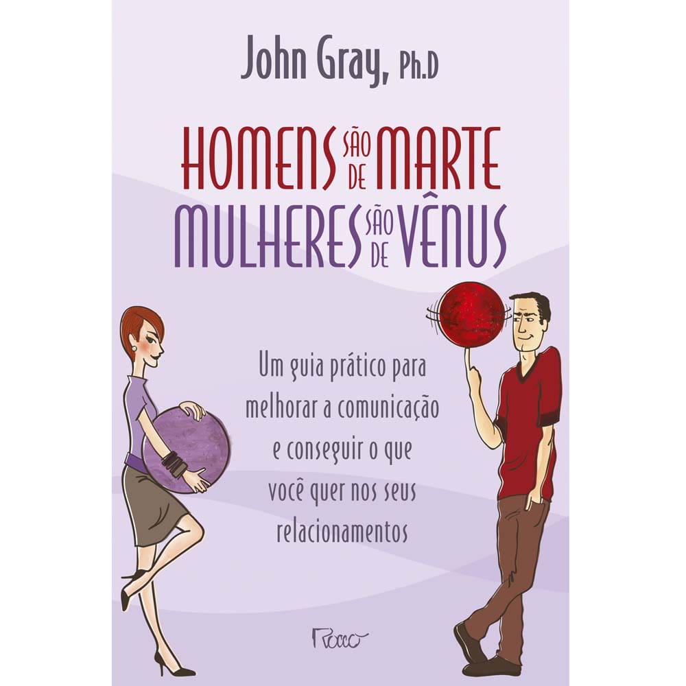 Livro - Homens são de Marte, Mulheres são de Venus - John Gray