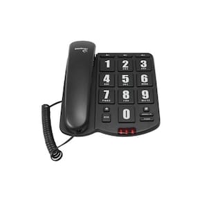Telefone Com Fio e Grandes Teclas Tok Fácil Intelbras