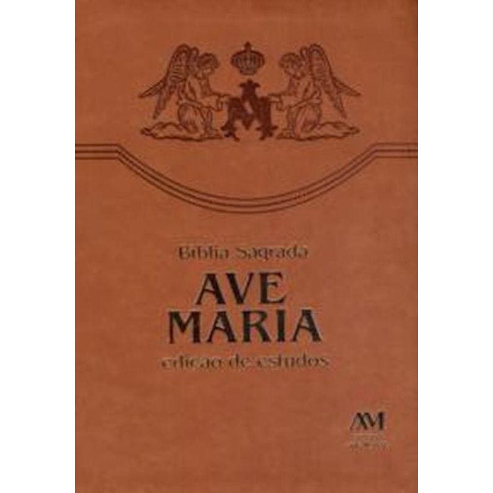 Bíblia Ave-Maria - Edição De Estudos