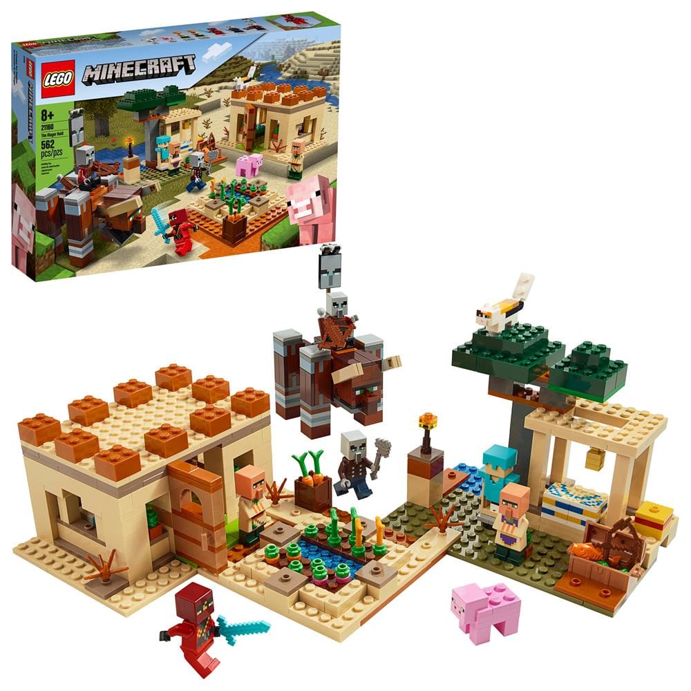 LEGO Minecraft - A Casa do Axolotl - 242 Peças - 21247 - Conjunto