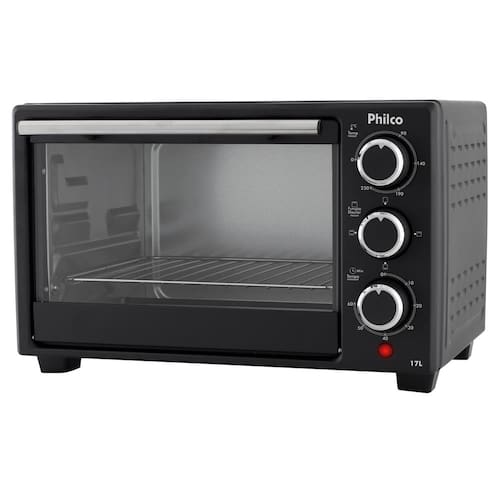 imagem-Forno Elétrico Philco PFE17P de 17L com Timer – Preto - 220V