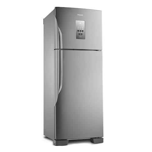 imagem-Geladeira Panasonic Frost Free NR-BT55PV2X Tecnologia Econavi Aço Escovado - 483 Litros - 110v