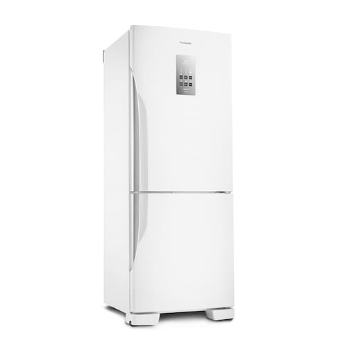 imagem-Geladeira Panasonic Frost Free NR-BB53PV3W com Tecnologia Inverter e Econavi Branco - 425 L - 110v