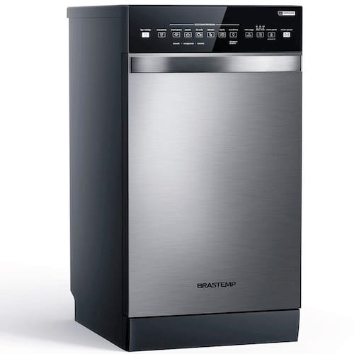 imagem-Lava-Louças Brastemp BLF10BR 10 Serviços com Ciclo Pesado e Delicado – Inox - 220v
