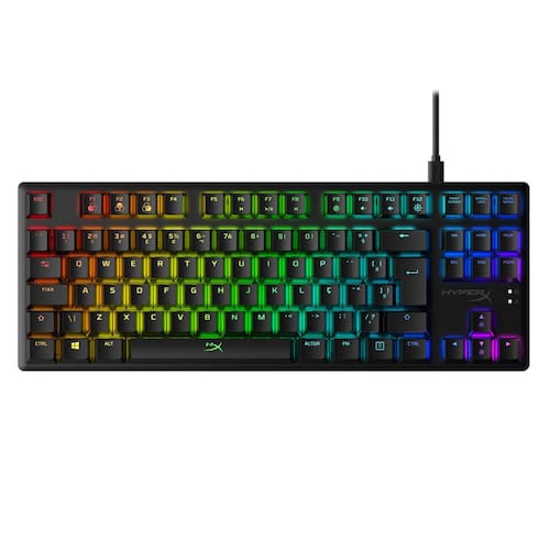 Teclado Mecânico Gamer HyperX Alloy Origins Core RGB - Preto