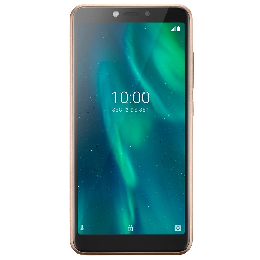 Smartphone Multilaser F P9131 Dourado com 32GB, 1GB | Ponto