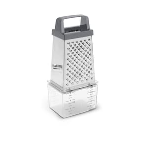 Ralador Brinox 4 Faces com Coletor Top Pratic 20,5cm - Aço Inox