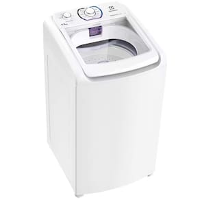 Lavadora de Roupas Electrolux 8,5kg LES09 Essential com Diluição Inteligente - Branca
