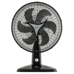 Ventilador de Mesa Britânia Ventus Insect 40cm, Repelente, Aromatizador - Preto