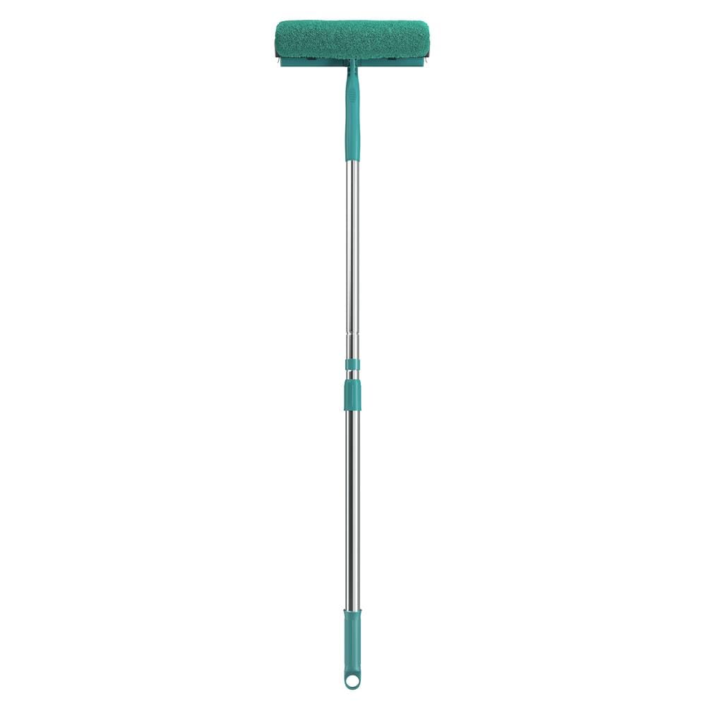 Mop Limpa Vidros FlashLimp com Cabo Telescópico – Verde Esmeralda
