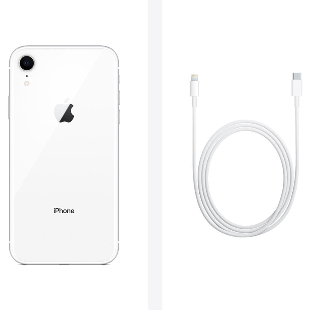 iPhone XR Apple 64GB Branco, Tela de 6.1”, | Ponto
