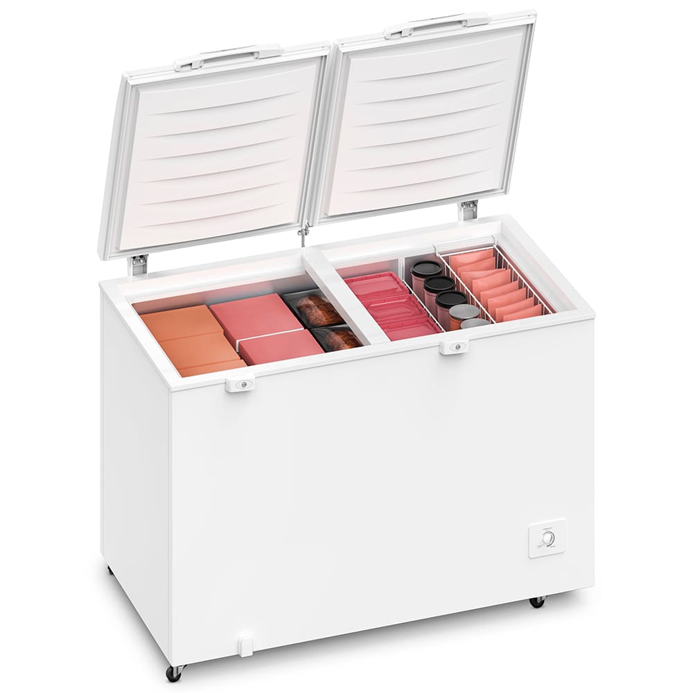 Freezer Horizontal Electrolux H440 2 Portas - Branco | Ponto