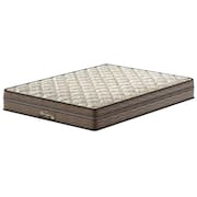 Colchão Casal Probel Oregon com Euro Pillow e Molas Prolastic 24x138x188cm – Bege e Marrom