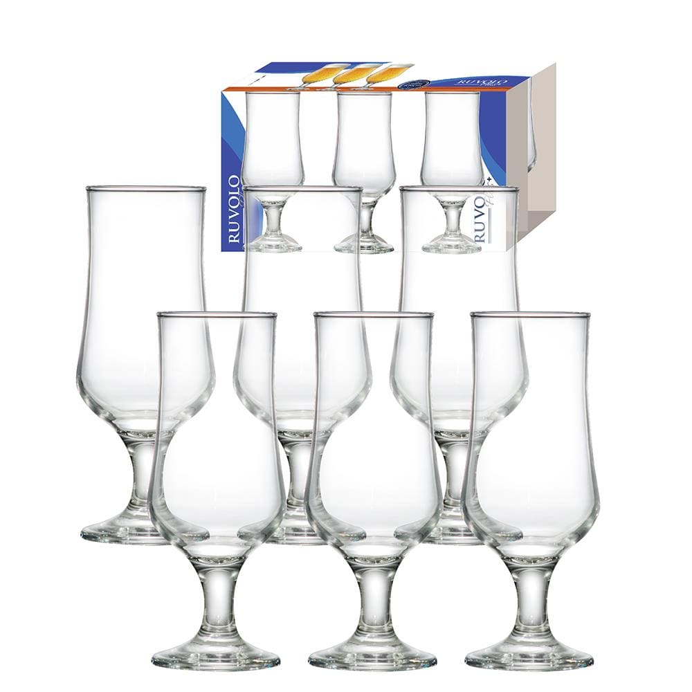 Conjunto de Taças para Cerveja Ruvolo Barcelona 370 ml - 6 Peças