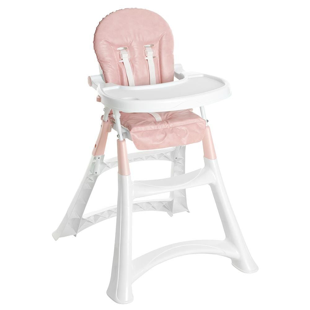 Cadeira para Refeição Galzerano Alta Premium 5070RO - Até 15kg - Rosa