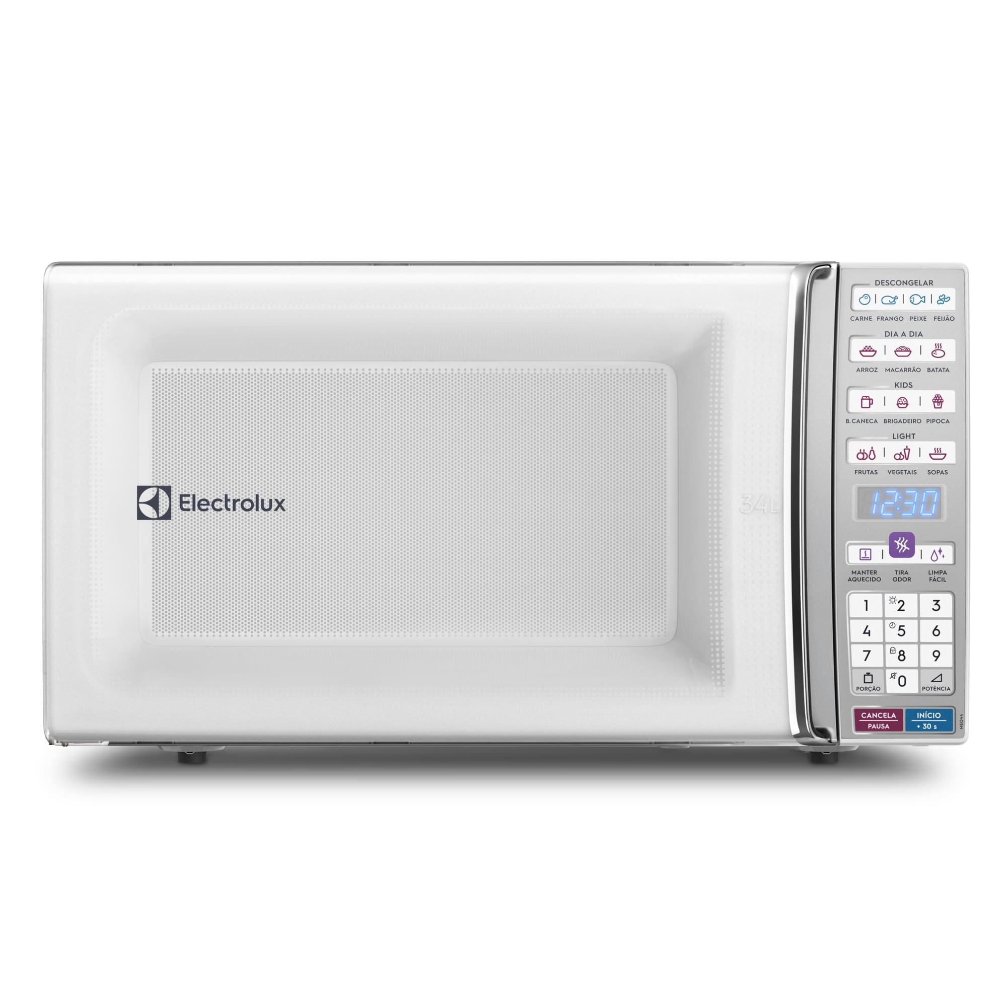 Micro-ondas Electrolux MEO44 34L Função Tira Odor Branco  - 220V