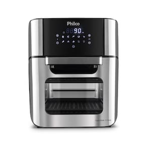 Fritadeira Elétrica Sem Óleo Air Fry Philco Oven PFR2200P 12L - Preta