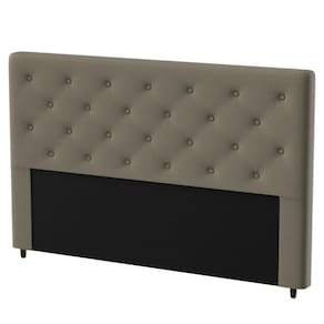 Cabeceira para Cama King Size Probel Hapton em Tecido Suede