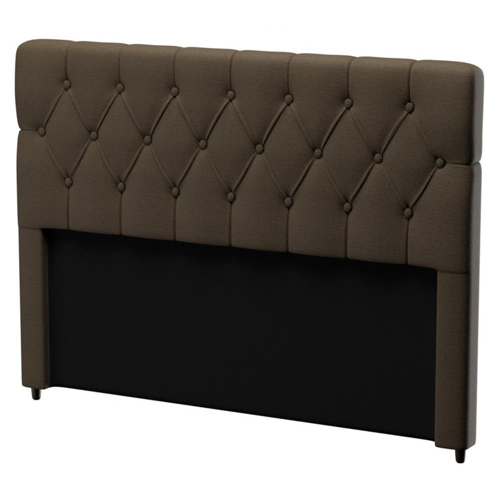 Cabeceira para Cama King Size Probel Califórnia em Tecido Suede