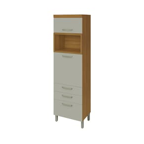 Paneleiro Nesher Princesa 2 Portas, 3 Gavetas e Prateleiras – 64cm