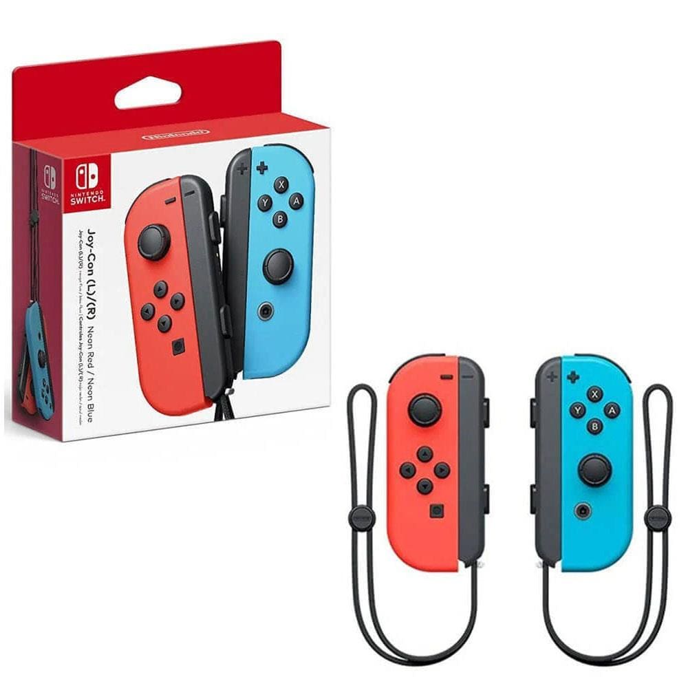 Console Nintendo Switch OLED - Azul e Vermelho Neon