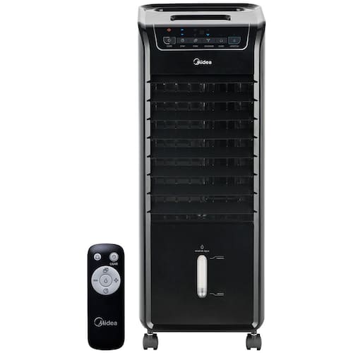 imagem-Climatizador Portátil Midea AKAP Frio 60W com 3 Velocidades - Preto - CLIMATIZADOR MIDEA AKAP1 FRIO PRETO 110V          