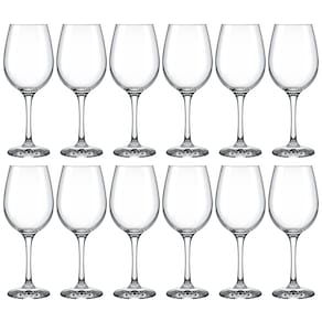 Conjunto de Taças para Vinho Nadir Barone 385 ml – 12 Peças