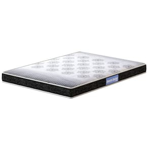 Colchão Viúva Probel Guarda Costas Espuma D20 12x128x188cm - Branco/Preto