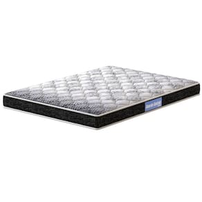 Colchão de Casal Probel Guarda Costas Espuma D23 14x138x188cm - Branco/Preto