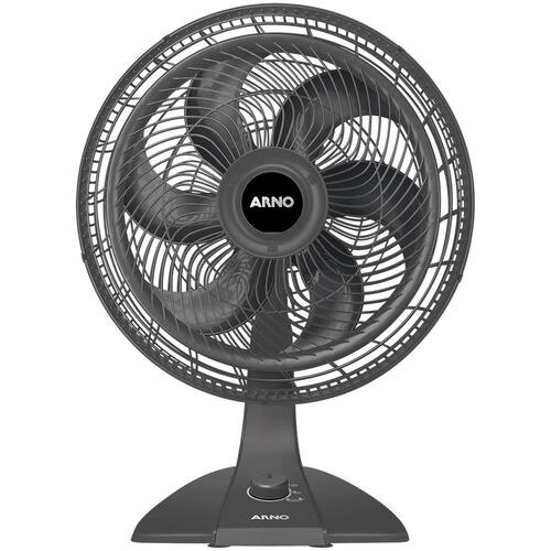 imagem-Ventilador de Mesa 40cm Arno Turbo Force VF48 6 Pás 3 Velocidades Cinza - 110V