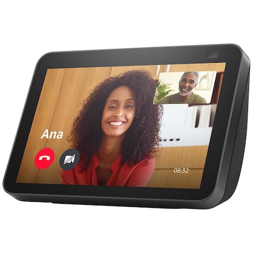 imagem-Smart Display Amazon Echo Show 8 Tela 8" com Alexa Preto - 2º Geração