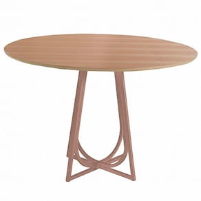 Mesa de Jantar Redonda Herval Meriti – Jequitiba/Chocolate