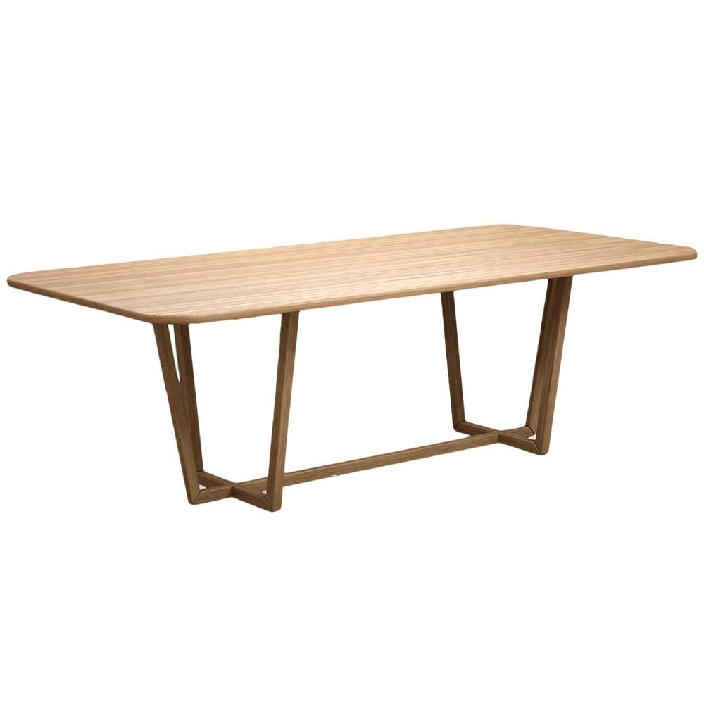 Mesa de Jantar Retangular Herval Califórnia – Amêndoa