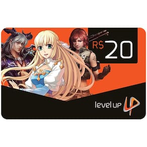 Gift Card Digital Level Up Games online - R$ 20
