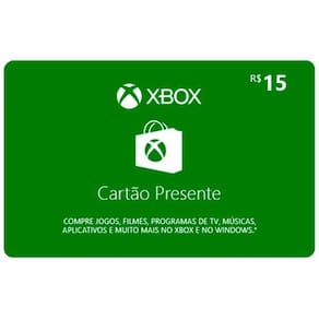 Gift Card Digital Xbox - R$15