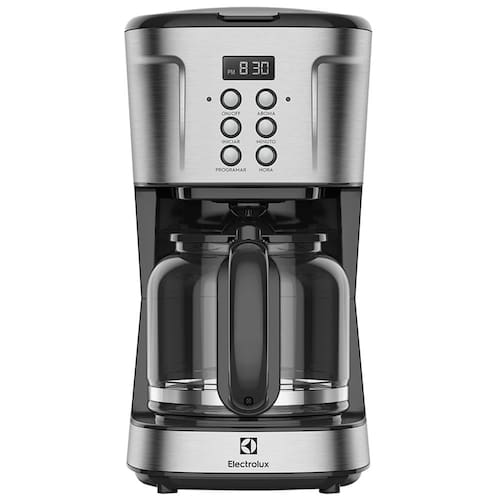 imagem-Cafeteira Elétrica Digital Electrolux Experience ECM30 38 Xícaras - Aço Escovado - 110v