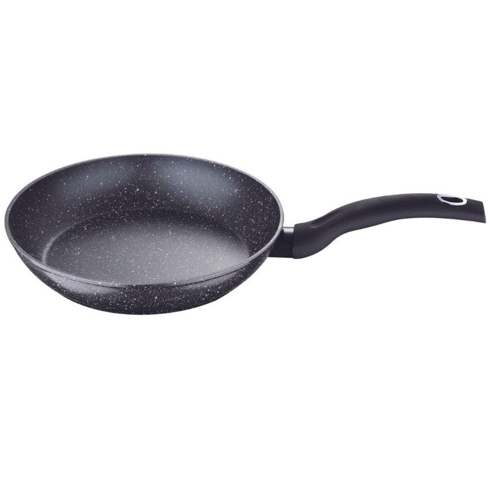 Frigideira Bergner Orion em Alumínio Forjado com Revestimento em Marble e Fundo de Indução 26 cm – Cinza