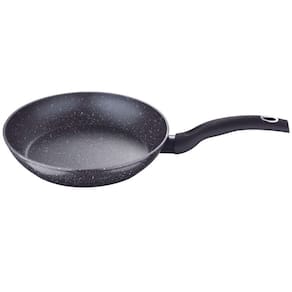 Frigideira Bergner Orion em Alumínio Forjado com Revestimento em Marble e Fundo de Indução 26 cm – Cinza