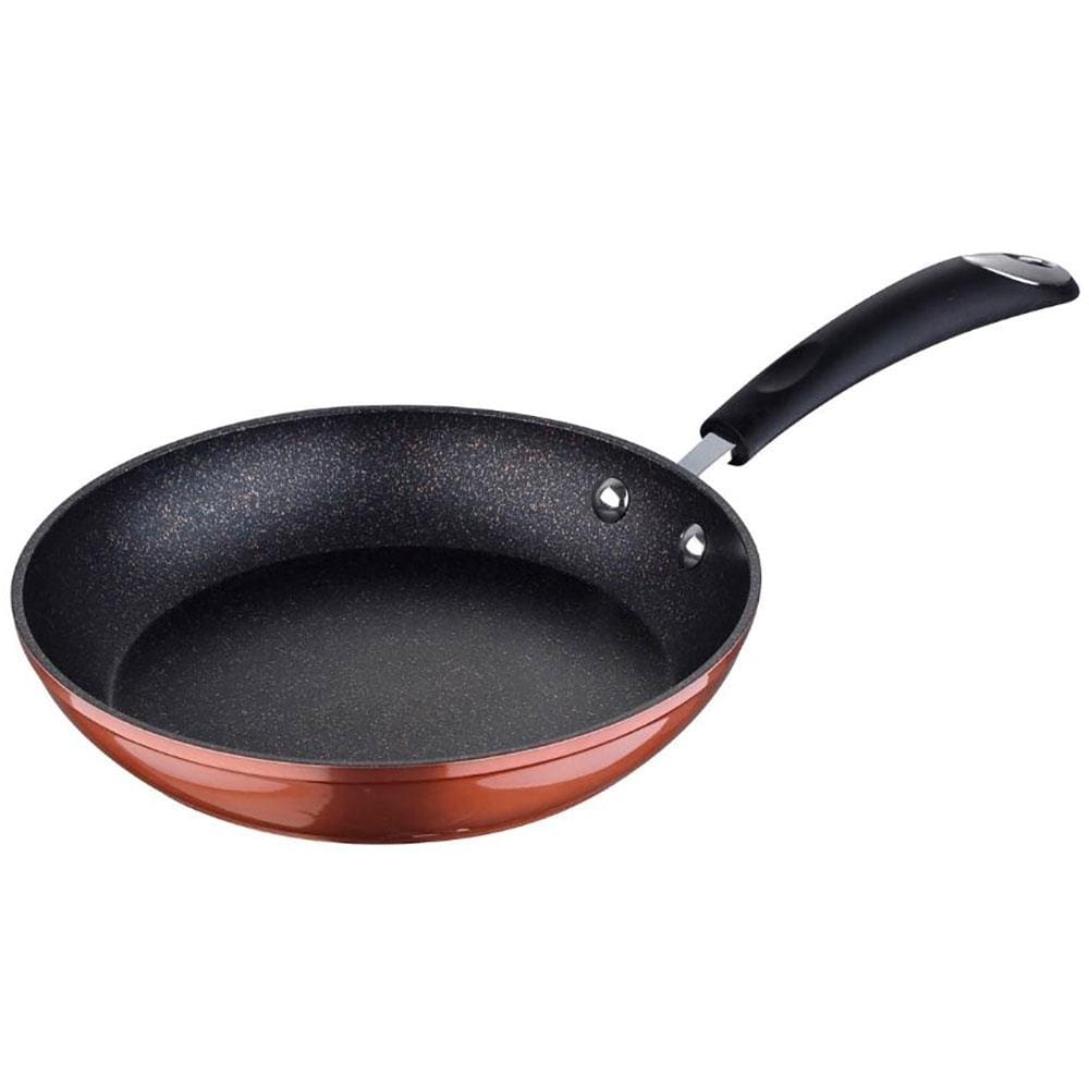Frigideira Bergner Pandora em Alumínio Forjado com Revestimento em Marble e Fundo de Indução 24 cm – Marrom