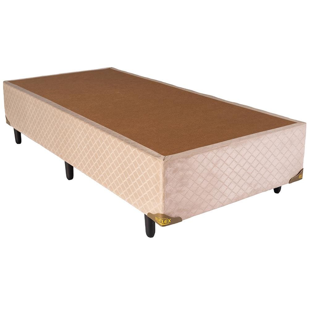 Base Box Solteiro Biflex Passione 30x88x188 cm – Areia