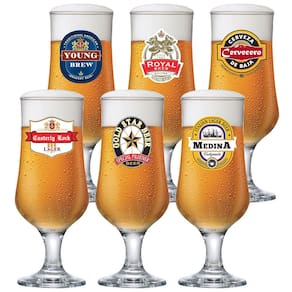 Conjunto de Taças para Cerveja Ruvolo Barcelona 370 ml – 6 Peças