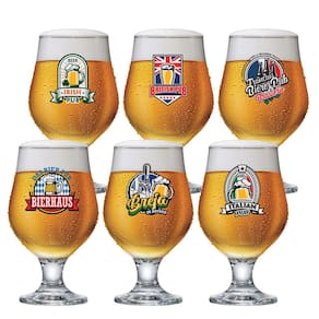 Conjunto de Taças para Cerveja Ruvolo Beer Master 380 ml – 6 Peças