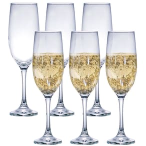 Conjunto de Taças para Champanhe Ruvolo One 200 ml – 6 Peças