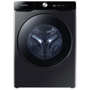 Lava e Seca Samsung Smart WD18T com AI Wash, Digital Inverter e Ecobubble Black Inox - 18/10 kg