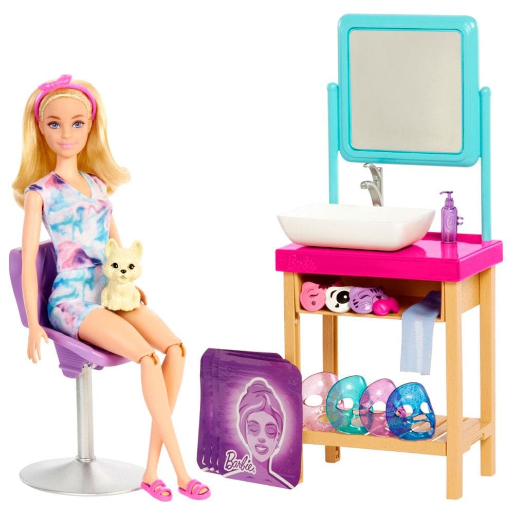 Conjunto - Boneca Barbie - Salao de Beleza MATTEL