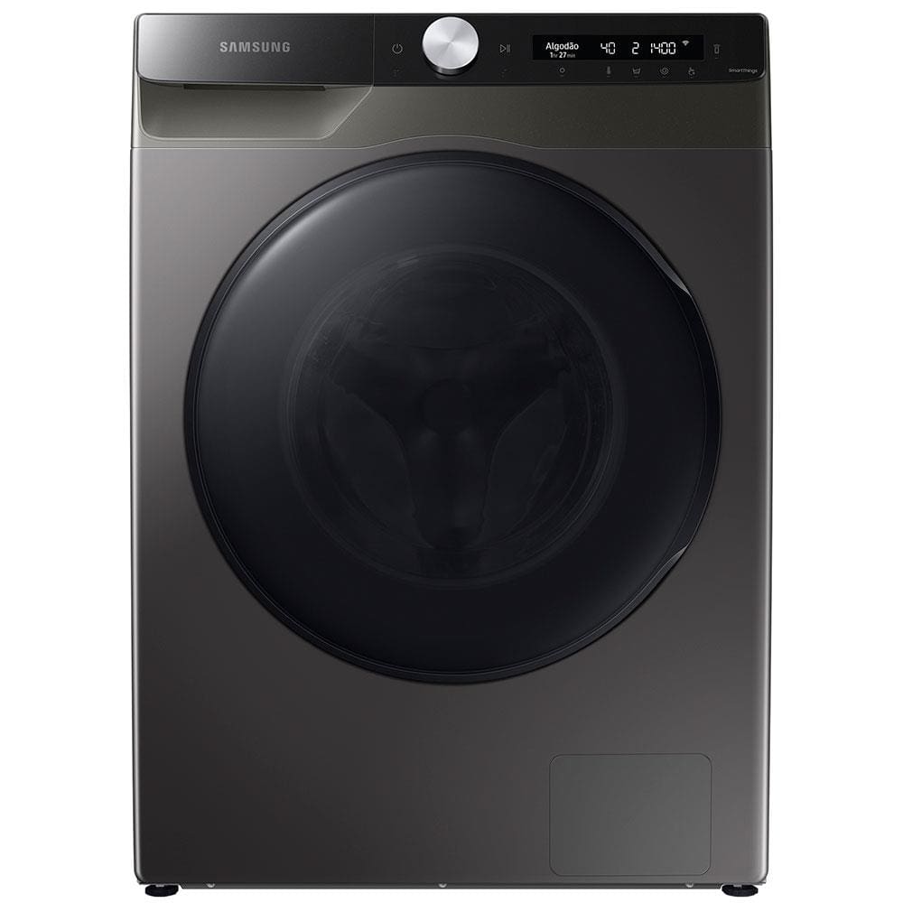 Lava e Seca Samsung WD11T 3 em 1 Inox Look com Ecobubble e Lavagem Inteligente WD11T504DBX – 11/7kg