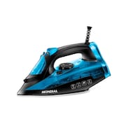 Ferro a Vapor Mondial F-53 com Spray – Preto/Azul