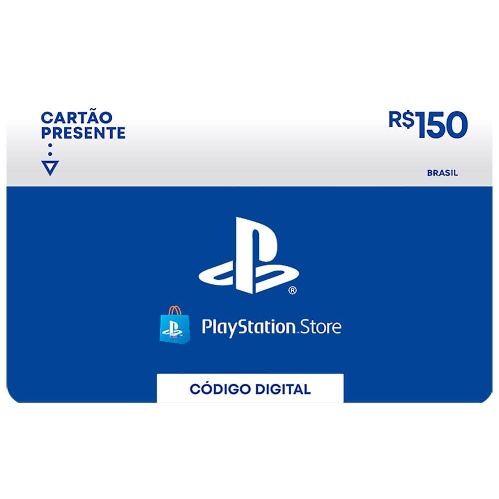 Cartão Gift Card Digital Nintendo Eshop R$150 Brasil Rápido