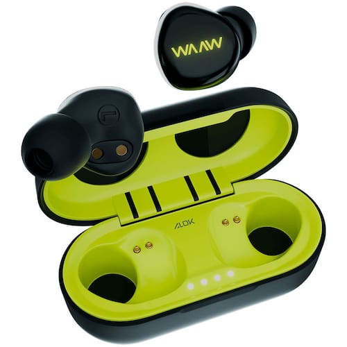 imagem-Fone de Ouvido WAAW by ALOK Mob 100EB Bluetooth TWS, Microfone e Toque inteligente